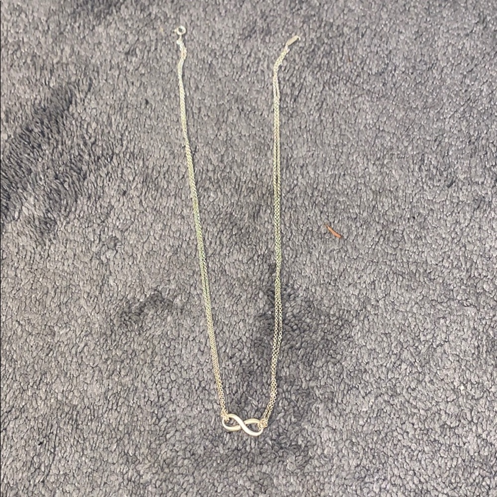 Silver Infinity Tiffany Necklace